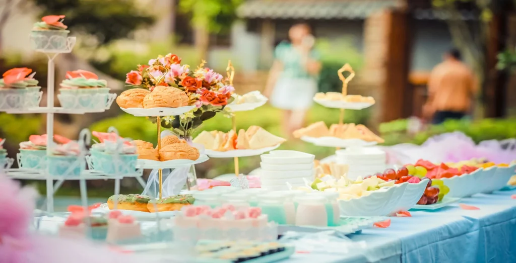 comida para quinceaños en casa